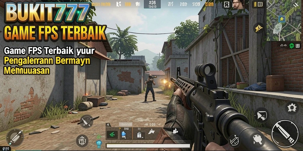 Gameplay mendebarkan di medan perang BUKIT777.