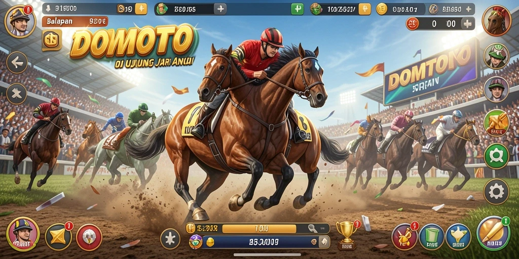 Gameplay seru dan adrenalin tinggi di DOMTOTO.
