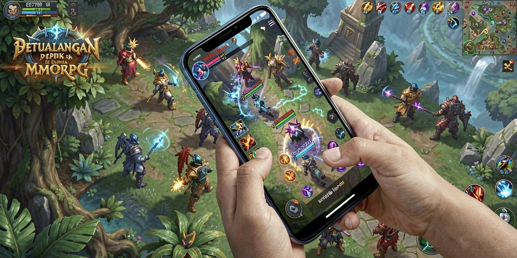 Gameplay menakjubkan dari EE789 yang penuh petualangan MMORPG.