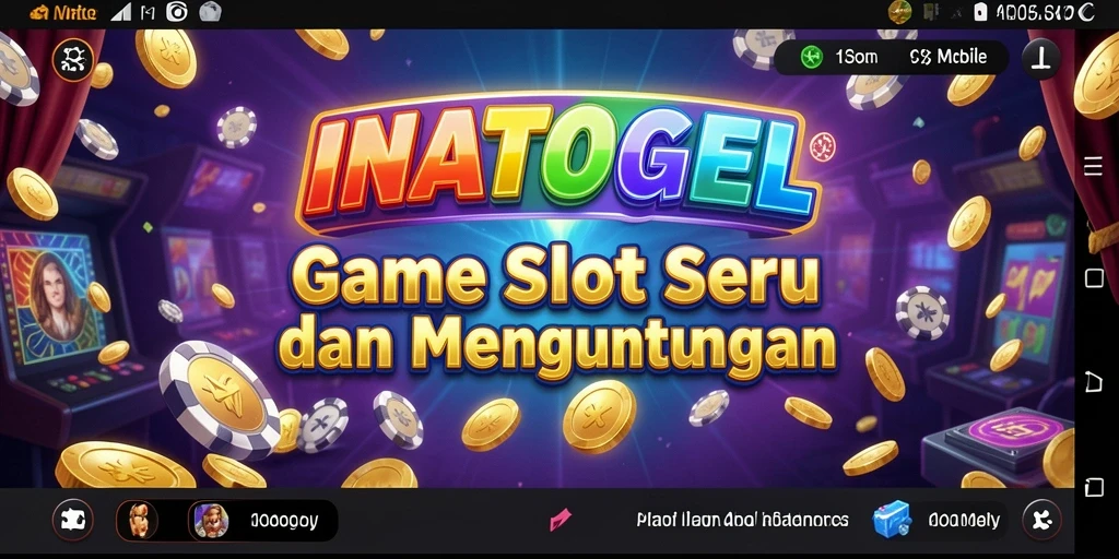 Tampilan gameplay menarik dari INATOGEL dengan tema Slot yang bervariasi.