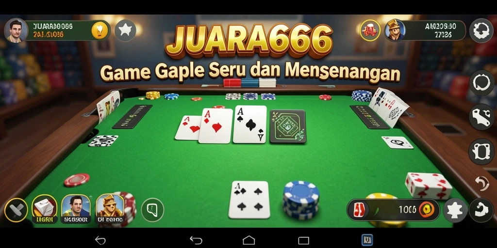 Tampilan gameplay JUARA666 yang seru dan interaktif.