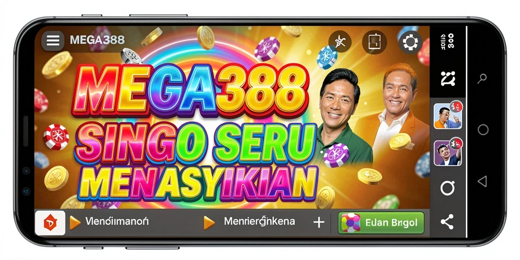 Tampilan gameplay seru dari MEGA388 dengan fitur Bingo menarik.
