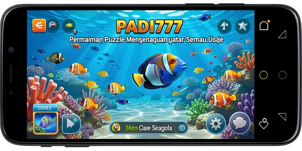 Tampilan inti gameplay PADI777 dengan teka-teki yang menantang.