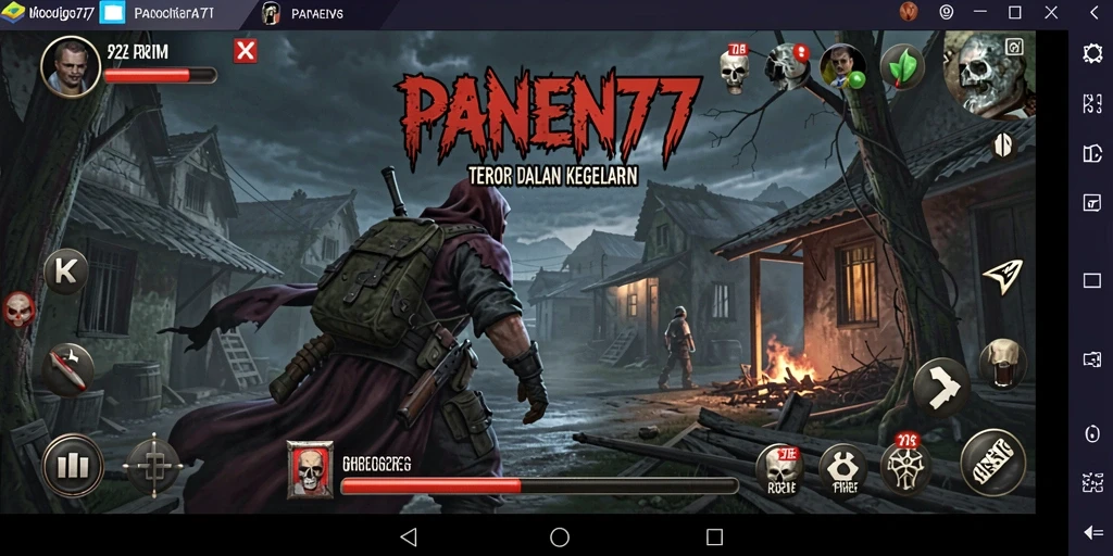 Gameplay menakutkan dengan suasana kegelapan yang mencekam.