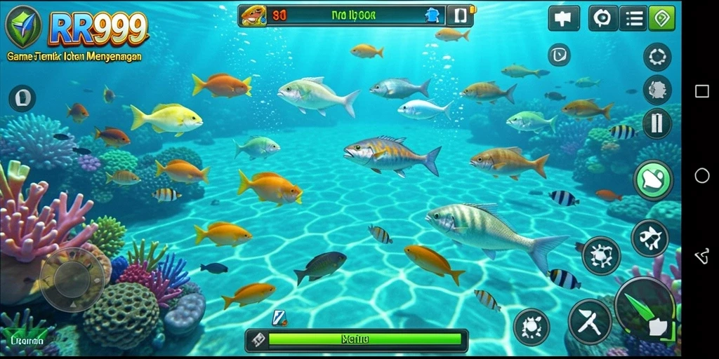 Screenshot gameplay Tembak Ikan yang menarik dan seru.