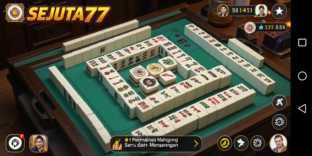Tampilan gameplay SEJUTA77 yang seru dan menantang.